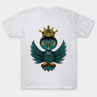 mecha cyborg  king of green bird T-Shirt